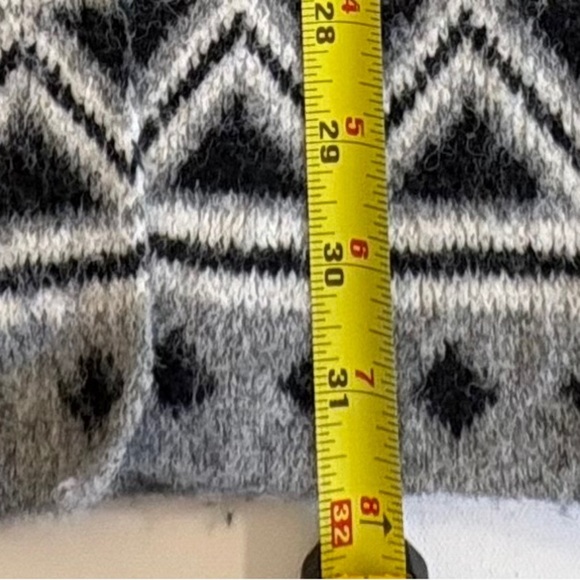 FRYE Southwestern Aztec Jacquard Cardigan Coat XS - Picture 7 of 8